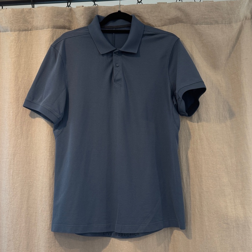 lululemon athletica Men's Polo Shirt - Dark Blue